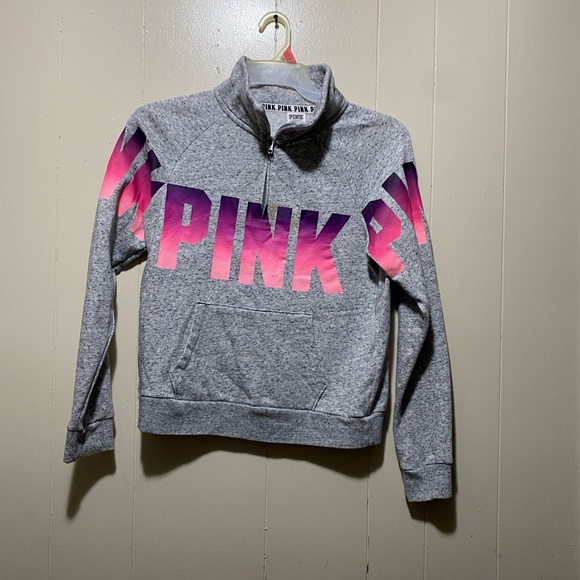 Pink Victoria’s Secret fleece jacket size M - Picture 13 of 16